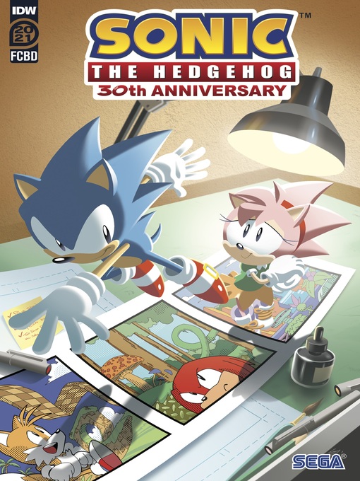 Couverture de Sonic the Hedgehog 30th Anniversary Special FCBD 2021